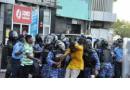 Mariya Didi is beaten during a peaceful protest 8.2.12